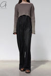 BASERANGE Macaulay Sweater Merino Wool France BAS-KMAL-BM-WI22-0 Mixed Rock Brown KMAL-BM-WI22